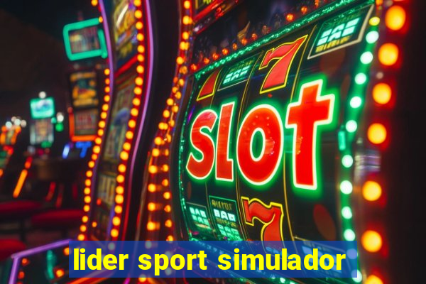 lider sport simulador